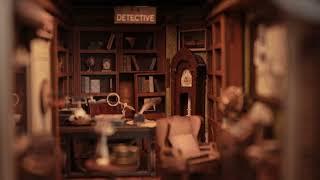 New ArrivalCuteBee DIY BookNook Kit - Rose Detective Agency