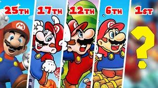 Top 25 Most Popular 2D Mario Music