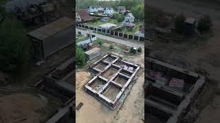 Строительство ленточного фундамента . Ленточный фундамент под дом. #строительстводомов #фундамент