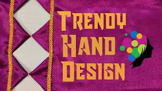 TRENDY HAND DESIGN||HAND DESIGN FOR BEGINNERS RADHASRI||HAND MODEL||RADHASRI||#trending #handdesign