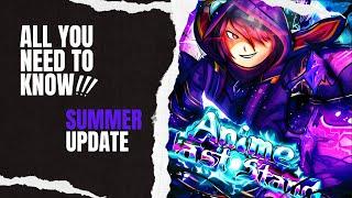 All you need to know about the Summer Update in Anime Last Stand