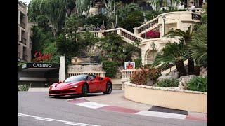 Le Grand Rendez-vous, Monaco, Claude Lelouch et Charles Leclerc, Ferrari SF90 Stradale