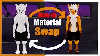 How to do Material - Swap Toggle (VRChat Tutorial) 2022