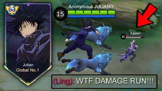 GOODBYE LING META, THIS JULIAN BUILD CAN DESTROY META HEROES (insane damage) - Mobile Legends