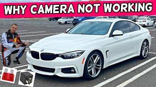 WHY REAR VIEW CAMERA DOES NOT WORK BMW F32 F33 F36 428i 430i 435i 440i 418i 420i 418d 420d 425d 430d