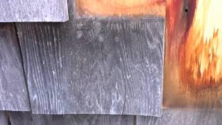 Improper way to nail shingle siding