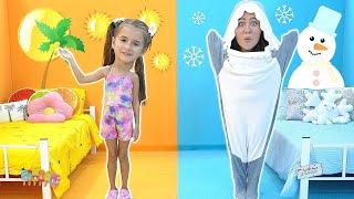 Summer vs Winter Challenge by Ruby and Bonnie