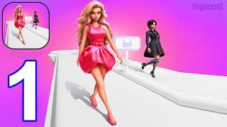 Fashion Queen: Dress Up Game - Gameplay Walkthrough Part 1 Dress Up Barbie Model (iOS, Android)