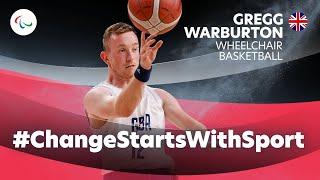 #ChangeStartsWithSport: Gregg Warburton's Life-Changing Journey Through Wheelchair Basketball 