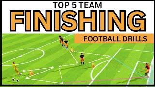 ️ Finishing/Shooting Drills - Football/Soccer Drills - Top 5 Football Training Sessions