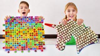 Magic Pop It story at home school + more Сhildren's videos