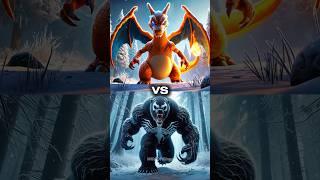 Charizard vs Venom Animals #charizard #venom3 #animals #pokemon