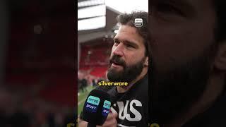 Alisson is actually sick of partying after four weeks of celebrations 
