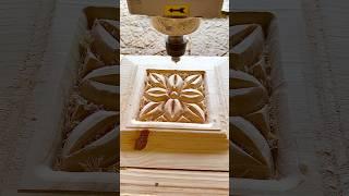 Extreme CNC Wood Carving Detail | 2.5D Design ASMR Satisfaction