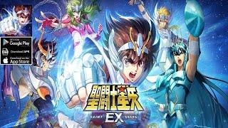 Saint Seiya EX Gameplay - Official Launch Android iOS