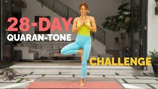 28-Day Quaran-TONE Challenge — Day 1 — Total Body Sculpting Burn