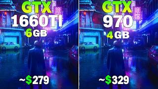 GTX 1660 Tİ Vs GTX 970 - Test in 12 Games