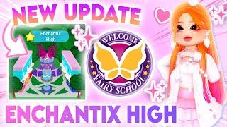 Enchantix High Is Back Because of This Update In Royale High Old Lobbies (Fanmade) Roblox 