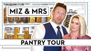 WWE Superstars Mike “The Miz” and Maryse Mizanin Show Us Their Perfectly Organized Pantry | GH