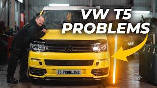 VW T5 TRANSPORTER COMMON PROBLEMS!