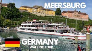 Meersburg  Germany 4K Bodensee Lake Constance Walking Tour Summer Time Deutschland