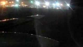 Caspian Airlines Tupolev Tu-154 landing in Tehran