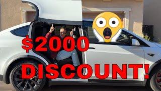 Get $2000 Tesla Discount 2024 Savings!