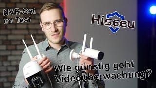 Wie günstig geht Videoüberwachung? | Hiseeu NVR Set Unboxing & Installation