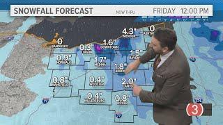 Thursday's extended Cleveland weather forecast: Weather Impact Alert through Friday in NE Ohio