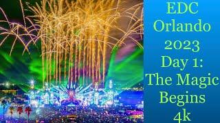 EDC Orlando 2023 Day 1: The Magic Begins #4k