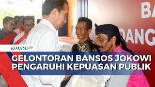 Gelontoran Bansos Jokowi Pengaruhi Kepuasan Publik, Akan Dilanjutkan Prabowo-Gibran?