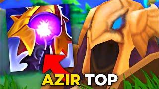 Azir TOP nawet oddaje w League of Legends