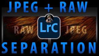 How To Show & Separate JPEGs From RAW files In Lightroom Classic | QUICK TIP