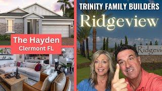 Inside Look: Hayden Model by Trinity Home Builders in Clermont’s Ridgeview - New Construction