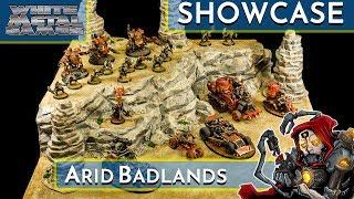 Arid Badlands Display Board For Sale by White Metal Games