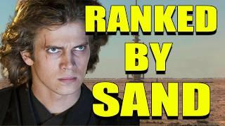 I Ranked Every Star Wars Movie Based on Their Sandiness!