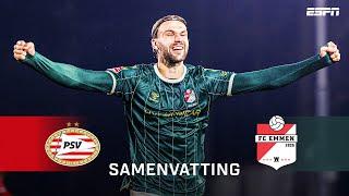  SPANNEND SLOT in DOELPUNTRIJK duel op DE HERDGANG  | Samenvatting Jong PSV - FC Emmen