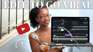 How I edit my VIRAL Videos for YouTube Start to Finish Full Walk Through Tutorial