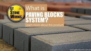 GT Stone Works - Paving Blocks System