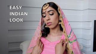 EASY INDIAN MAKEUP LOOK | PAV DHANOA