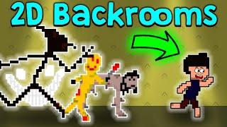 I Made The Backrooms, But It's A 2D Game