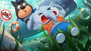 ปีศาจน้ำแสนน่ากลัว | ระวังเอไอสลับหน้า | การ์ตูนเด็ก | เบบี้บัส | Kids Cartoon | BabyBus