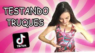 TESTANDO TRUQUES DO TIK TOK (Live Hacks Virais)