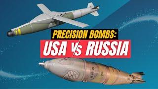 Precision Bombs: USA vs. Russia #guidedbomb #precisionbomb #bomb #jdam #gpsguid #sdb #glidebomb