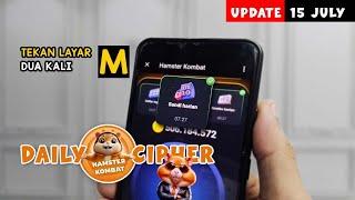 Hamster Kombat Daily Cipher Today 1M Coin 15 July 2024 | BKD tutorials