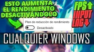 ¡Está CONFIGURACIÓN OCULTA DESACTIVADA AUMENTA los FPS!  (CUALQUIER PC) en Windows 7/10/11