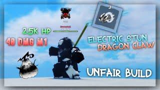 [GPO] Electro Fist stun with Dragon Claw??? | UPDATE 10