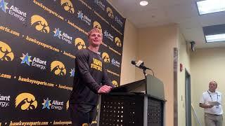 Video: True freshman Reece Vander Zee has memorable Iowa football debut