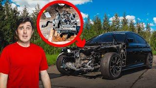 Putting A Scrapyard Engine In My $100,000 BMW