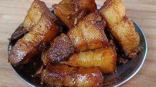 Pork Fry || Pork Fry without oil || Simple Pork recipe ||